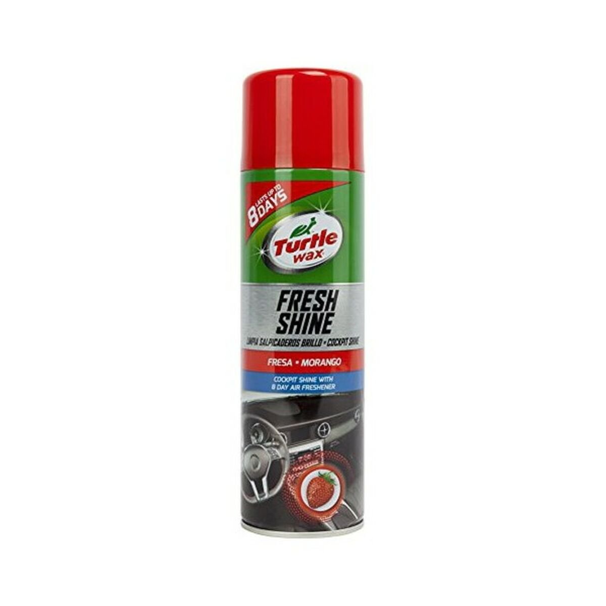 Armaturenbrett - Reiniger Turtle Wax TW51985 Fresh Shine Erdbeere 500 ml - Car Schutz