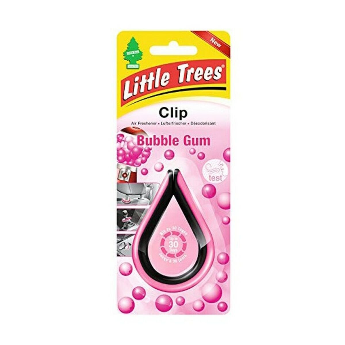 Auto Lufterfrischer Arbre Magique Little Trees Clip Kaugummi - Car Schutz