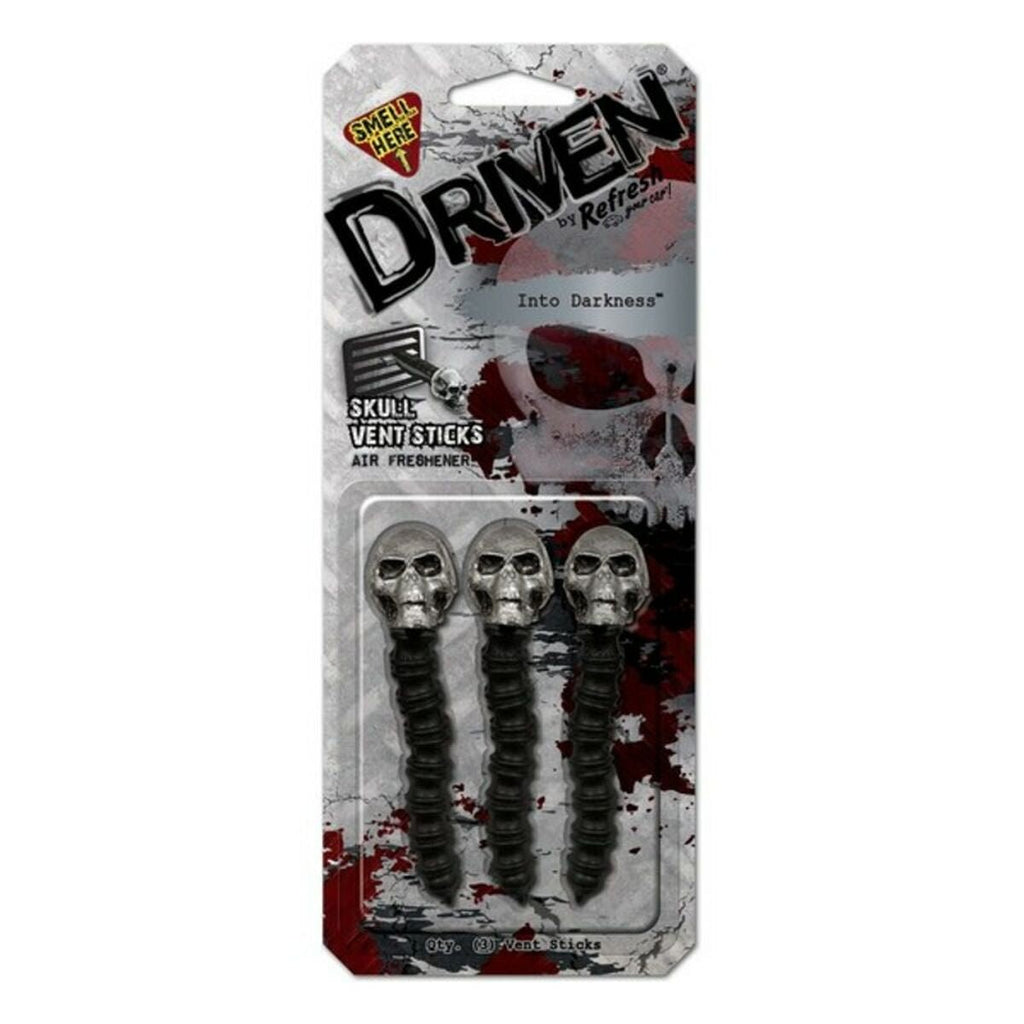 Auto Lufterfrischer California Scents Driven Sticks Skull Erdbeere - Auto Schutz