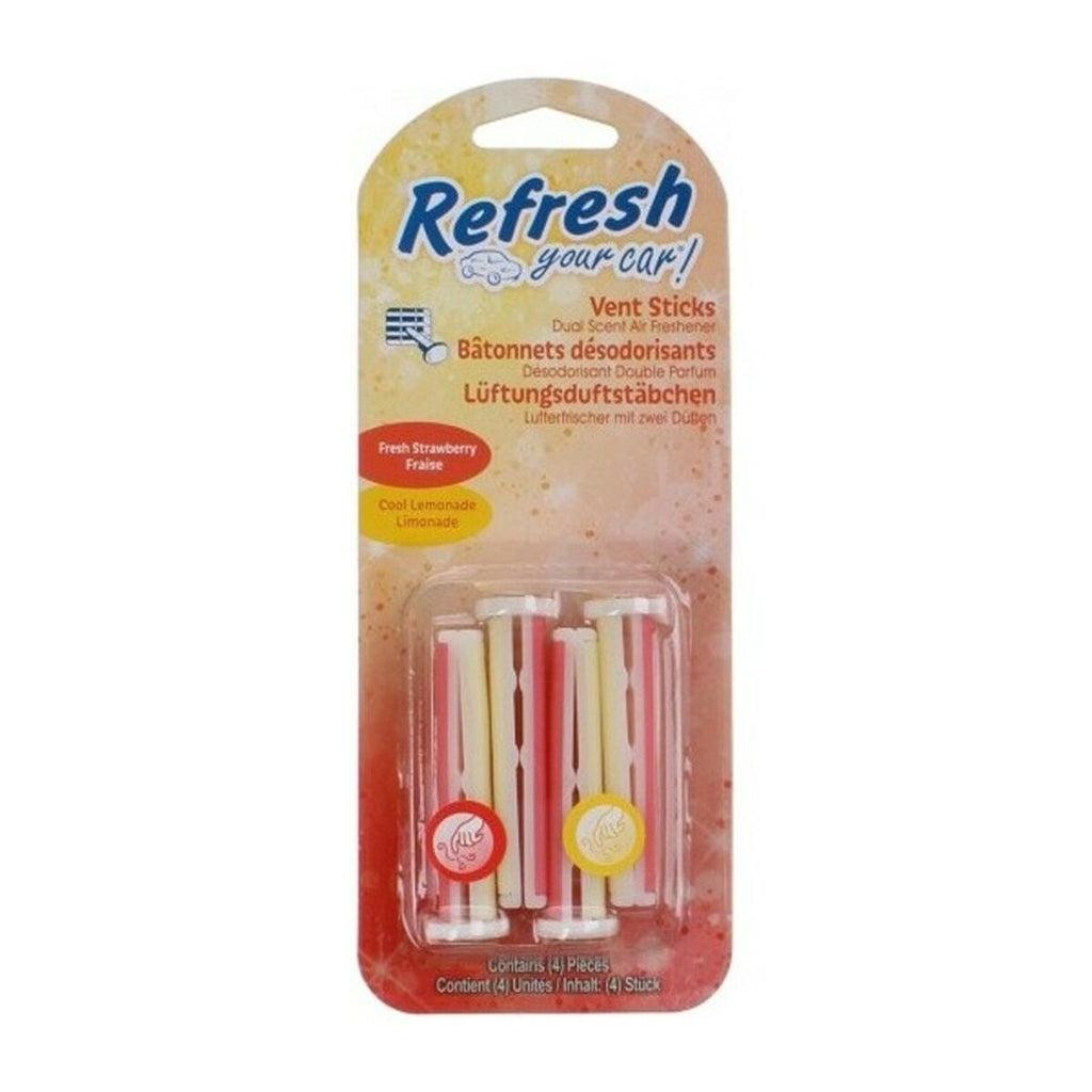 Auto Lufterfrischer California Scents RYCVSLEM Erdbeere Zitronengelb Kunststoff - Car Schutz
