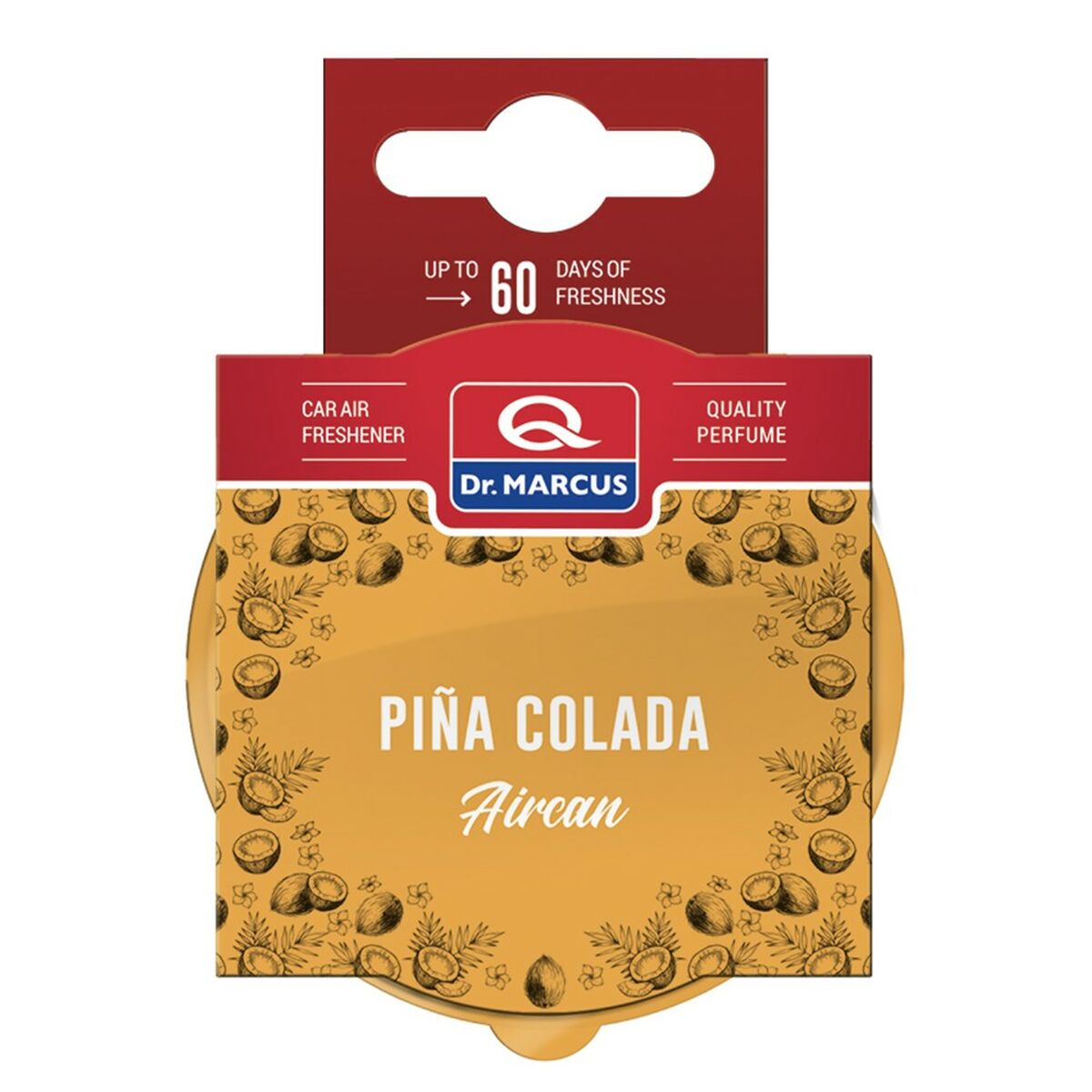 Auto Lufterfrischer Dr Marcus Aircan Piña Colada 40 g Parfüm Dose - Auto Schutz