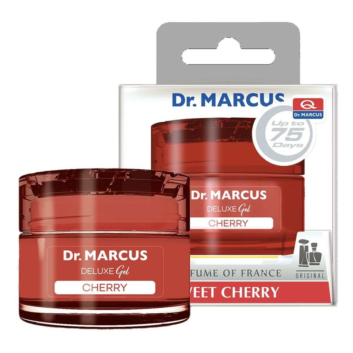 Auto Lufterfrischer Dr Marcus Deluxe Cerise 50 ml Kunststoff Parfüm Dose - Auto Schutz