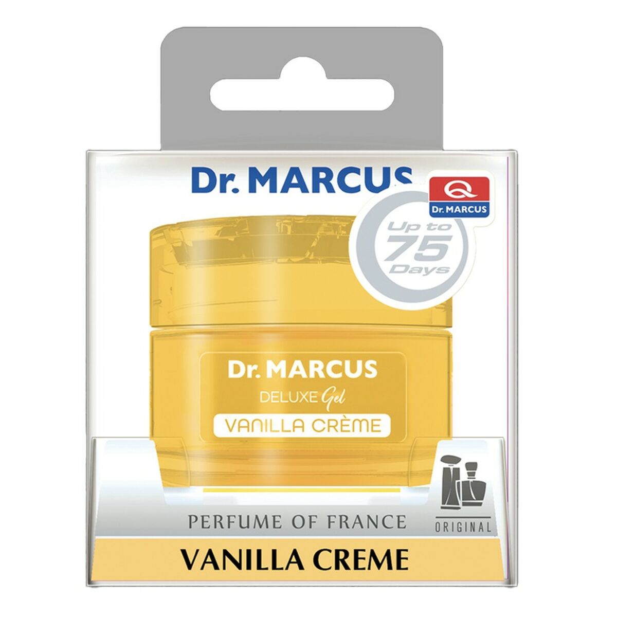 Auto Lufterfrischer Dr Marcus Deluxe Vanille 50 ml Kunststoff Parfüm Dose - Auto Schutz