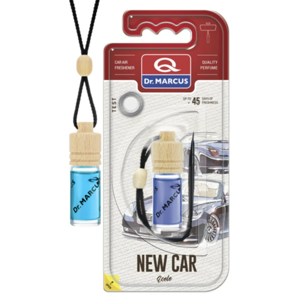 Auto Lufterfrischer Dr Marcus Ecolo Neues Auto 4,5 ml Holz Kristall Parfüm Halsband 4 Stücke - Car Schutz