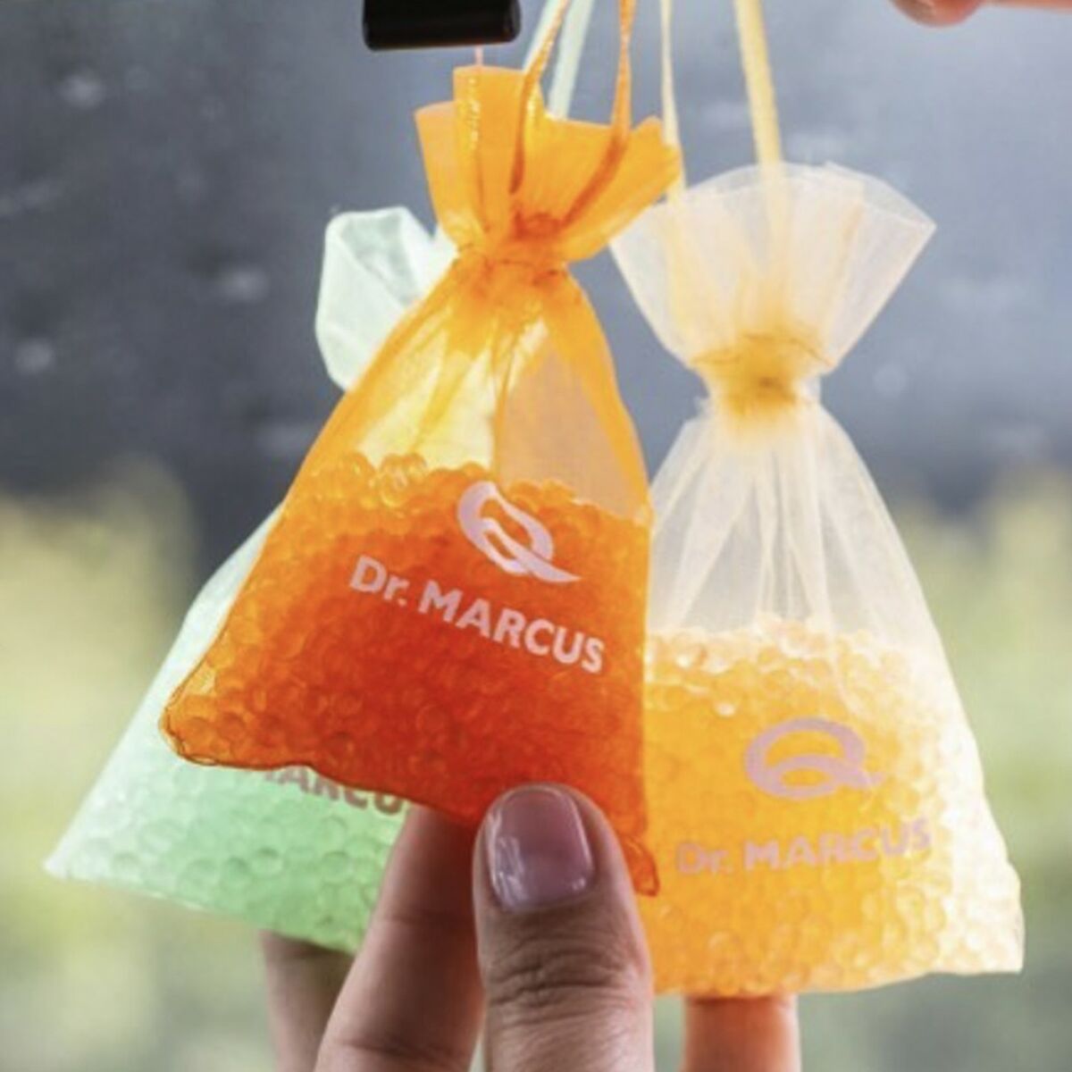 Auto Lufterfrischer Dr Marcus Fresh Bag Zitronengelb Parfüm Pochette - Auto Schutz