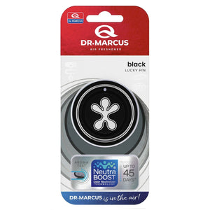 Auto Lufterfrischer Dr Marcus Lucky Pin black Kunststoff - Car Schutz