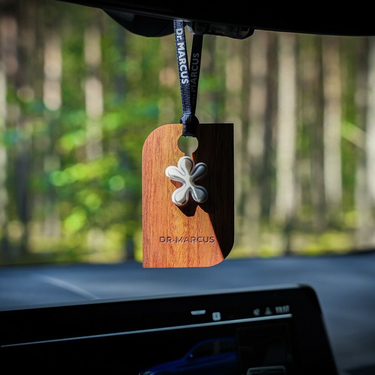 Auto Lufterfrischer Dr Marcus Lucky Wild Fusion Polyester Holz Parfüm Halsband - Car Schutz