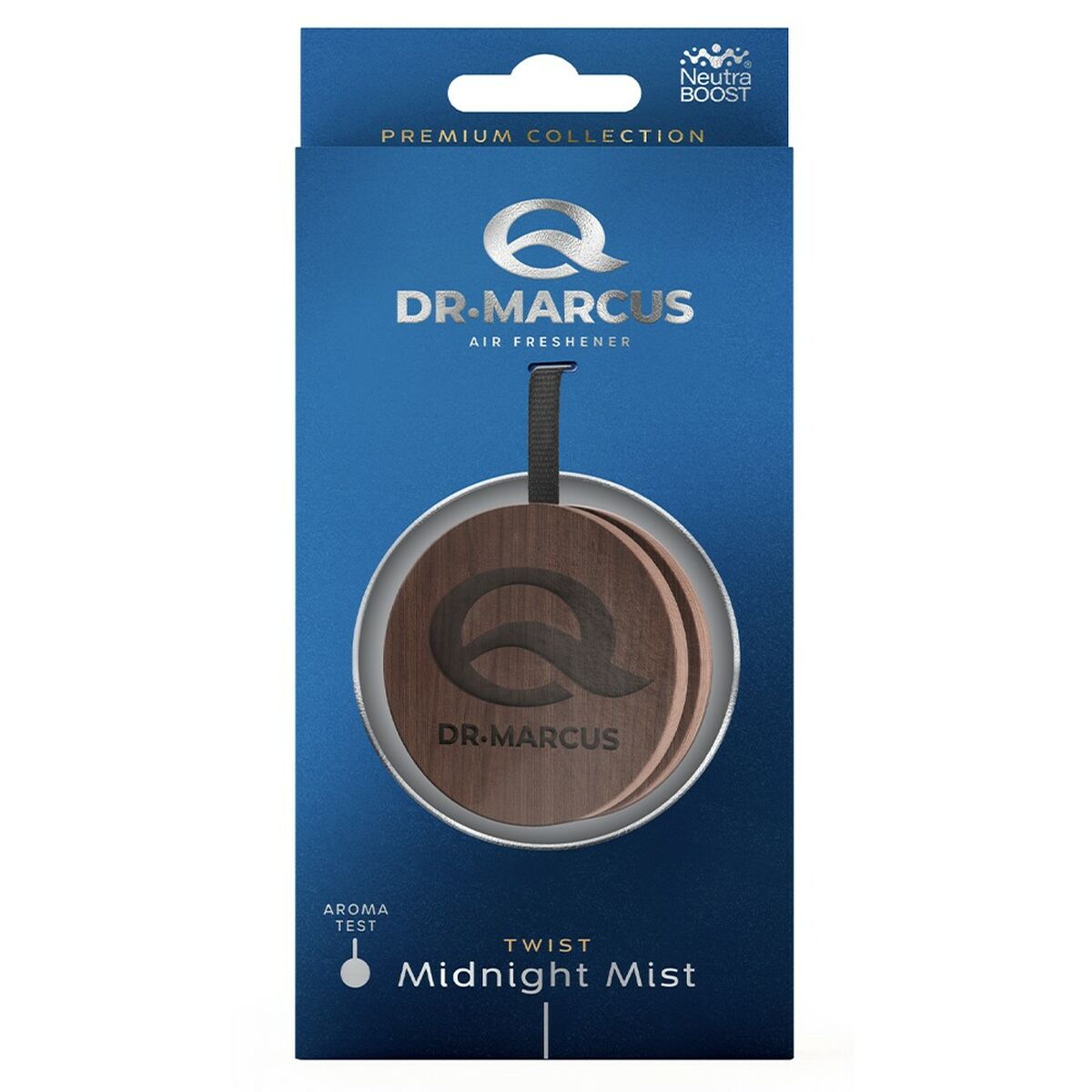 Auto Lufterfrischer Dr Marcus Twist Midnight Mist Holz Parfüm Halsband - Car Schutz