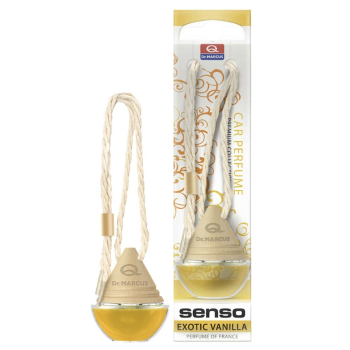 Auto Lufterfrischer Dr Marcus Wood Vanille 50 ml Halsband - Car Schutz