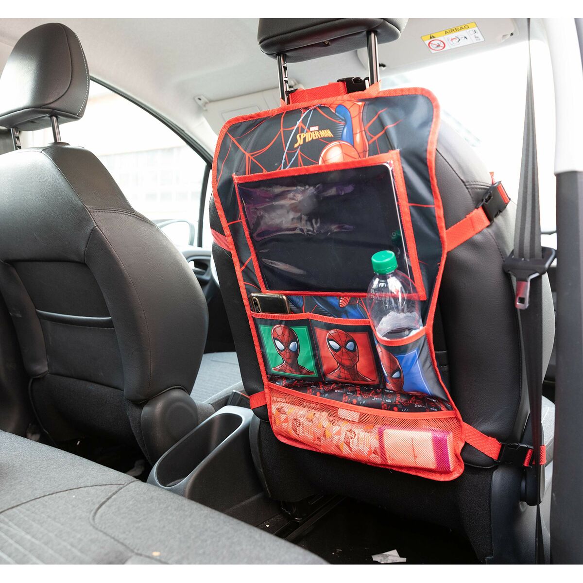 Autositz - Organizer Spider - Man CZ10274 Rot - Car Schutz