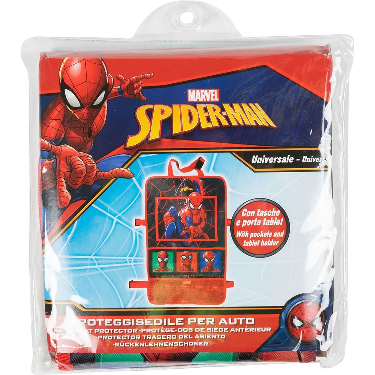 Autositz - Organizer Spider - Man CZ10274 Rot - Car Schutz