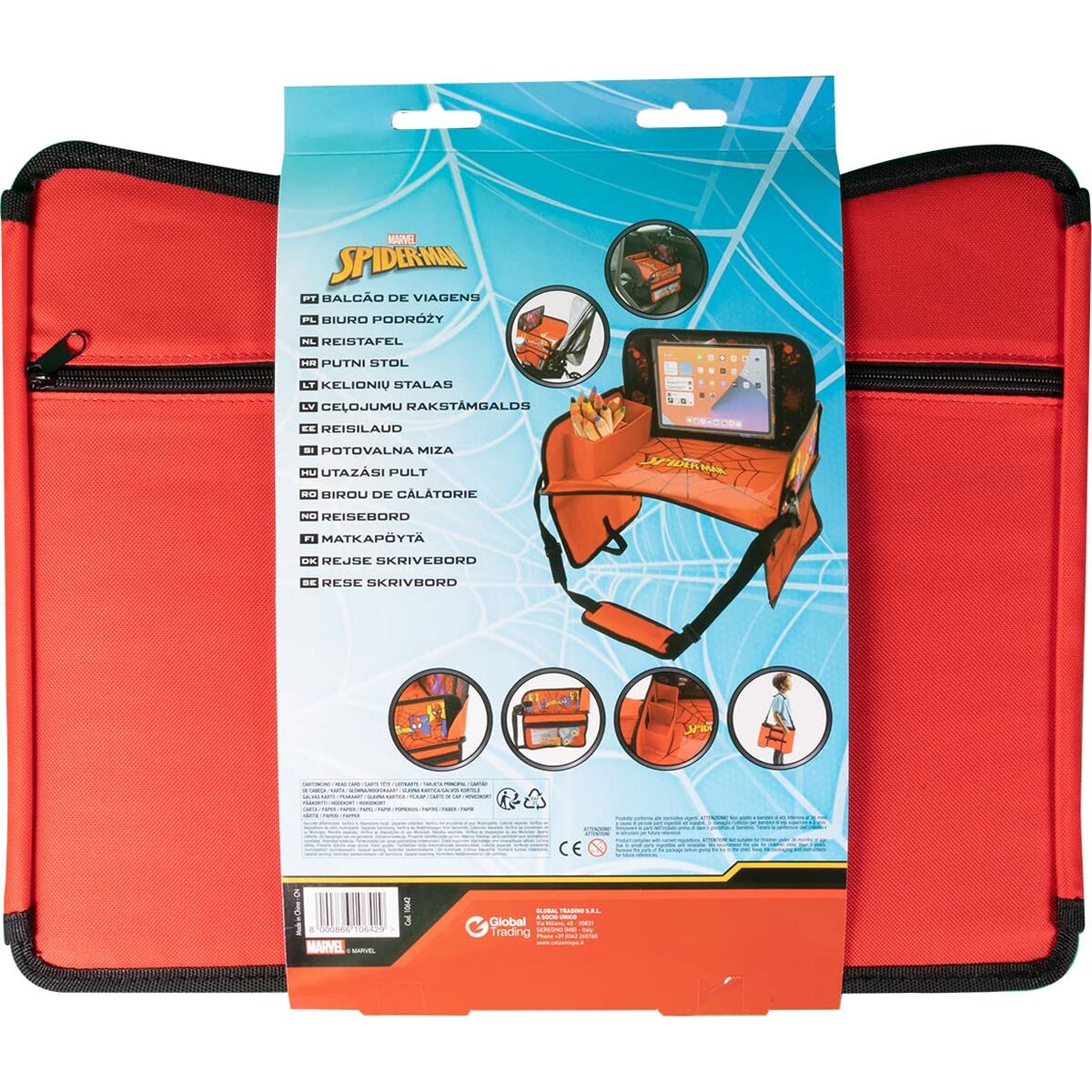 Autositz - Organizer Spider - Man CZ10642 Rot - Car Schutz