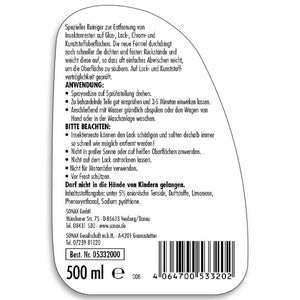 Insektenvernichter Sonax SX05332000 500 ml - Autoschutz