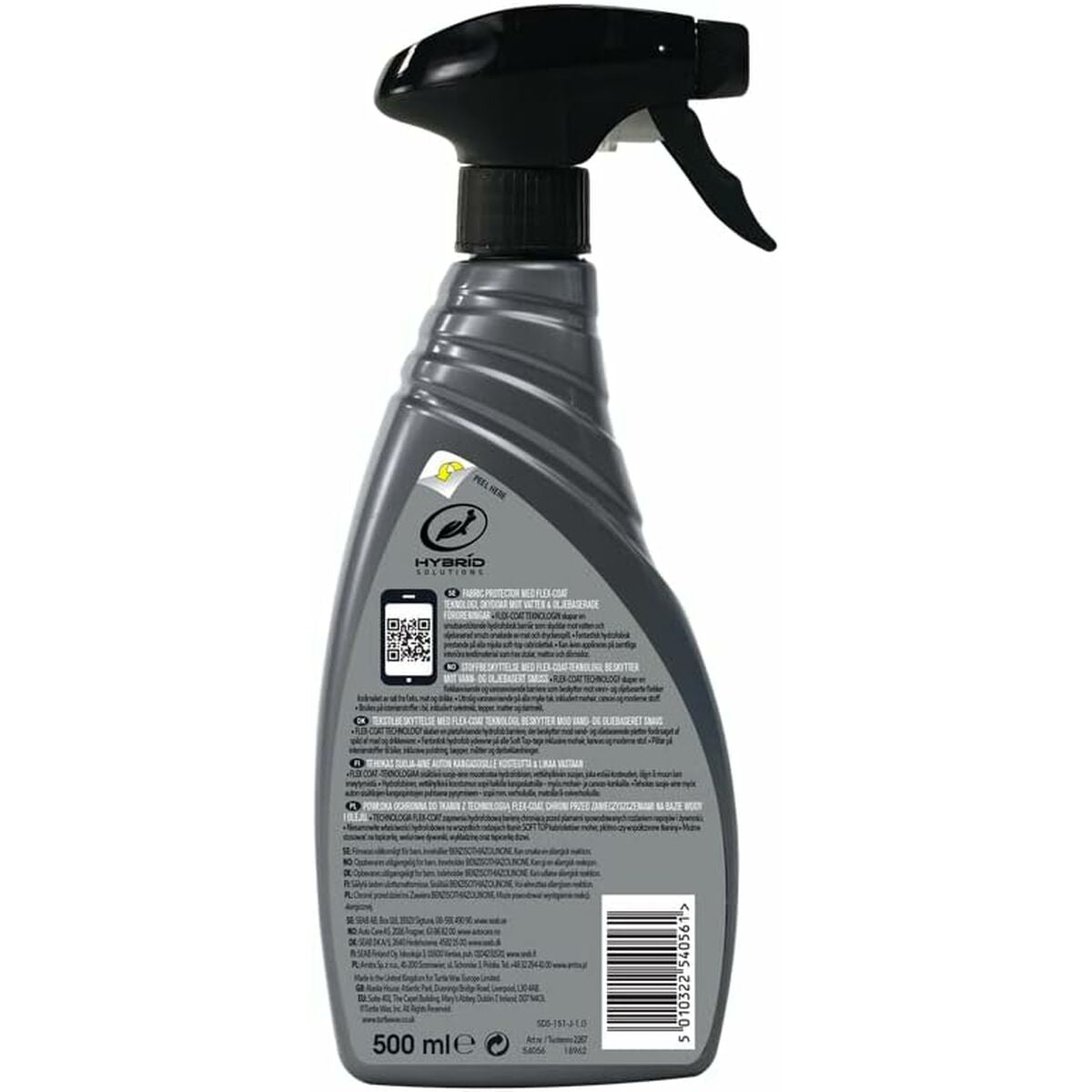Polsterreiniger Turtle Wax TW54057 Schutzkörper Fleckenbeständig 500 ml - Car Schutz