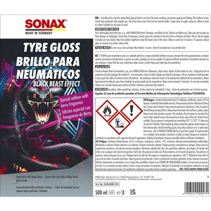 Reifenpolitur Sonax SX04344000 500 ml - Autoschutz