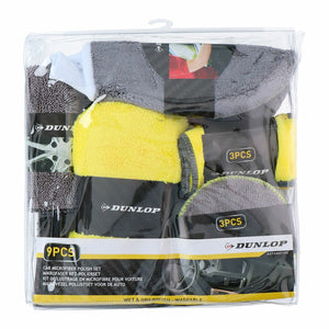 Reinigungs - und Aufbewahrungskit Dunlop Auto 9 Stücke - Car Schutz