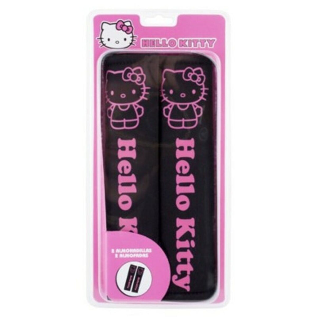 Sicherheitsgurt - Polster HELLO KITTY CS4 Schwarz - Car Schutz